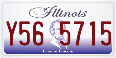 IL license plate Y565715