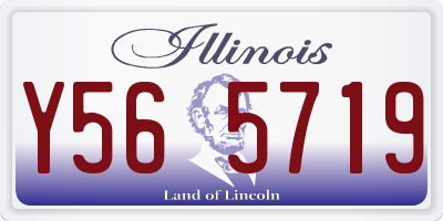 IL license plate Y565719