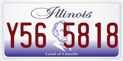 IL license plate Y565818