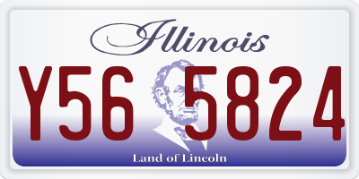 IL license plate Y565824