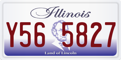 IL license plate Y565827
