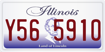 IL license plate Y565910