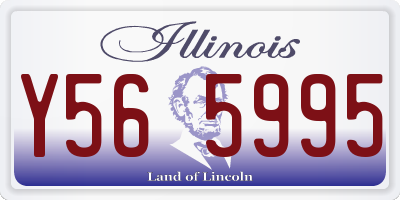 IL license plate Y565995