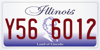 IL license plate Y566012