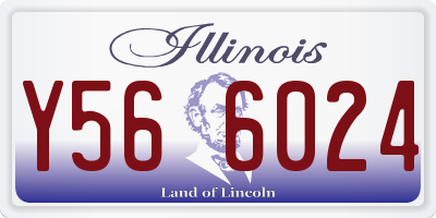 IL license plate Y566024