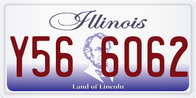 IL license plate Y566062