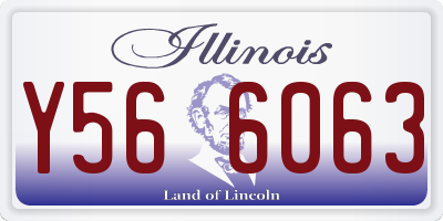 IL license plate Y566063
