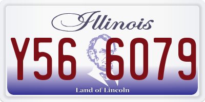 IL license plate Y566079
