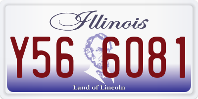 IL license plate Y566081