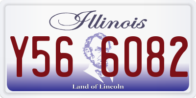 IL license plate Y566082