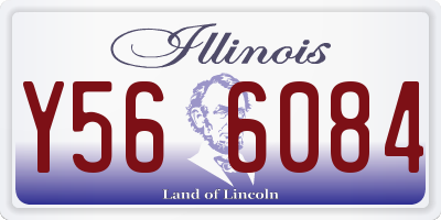 IL license plate Y566084