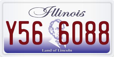 IL license plate Y566088