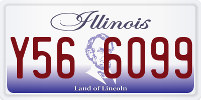 IL license plate Y566099
