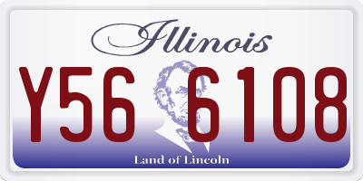IL license plate Y566108