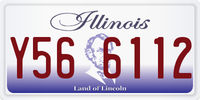 IL license plate Y566112