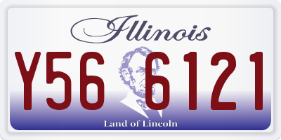 IL license plate Y566121