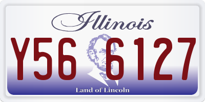 IL license plate Y566127
