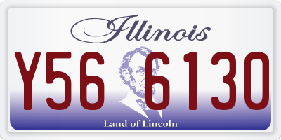 IL license plate Y566130