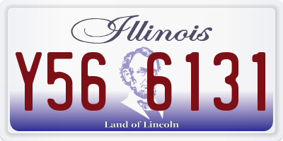 IL license plate Y566131