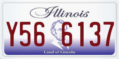 IL license plate Y566137