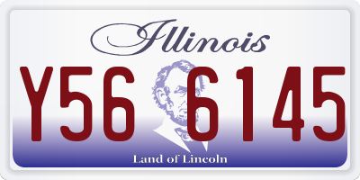 IL license plate Y566145