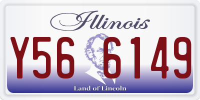 IL license plate Y566149