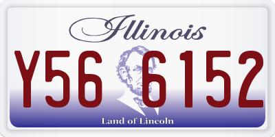 IL license plate Y566152
