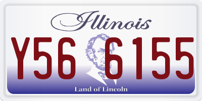 IL license plate Y566155