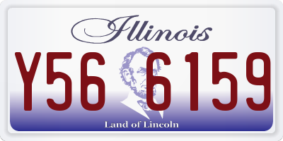 IL license plate Y566159