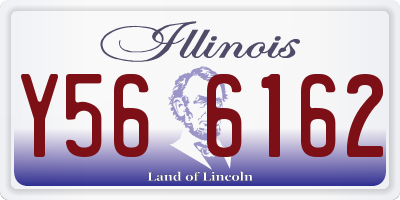 IL license plate Y566162