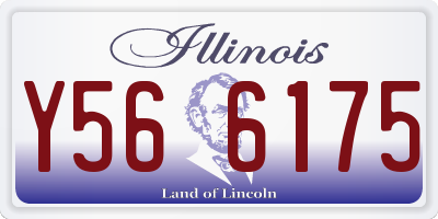 IL license plate Y566175