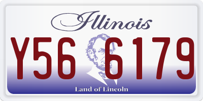IL license plate Y566179