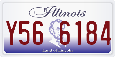 IL license plate Y566184