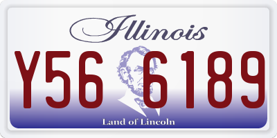 IL license plate Y566189
