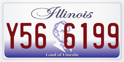 IL license plate Y566199
