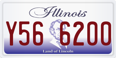 IL license plate Y566200