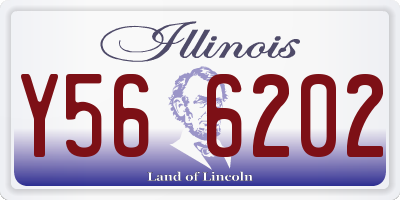 IL license plate Y566202
