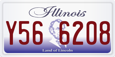 IL license plate Y566208