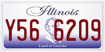 IL license plate Y566209