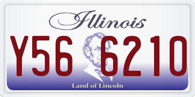 IL license plate Y566210
