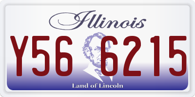 IL license plate Y566215