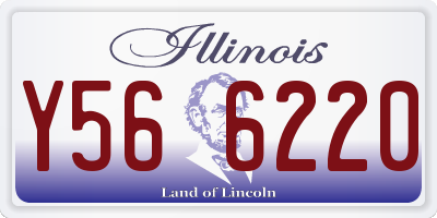 IL license plate Y566220