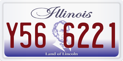 IL license plate Y566221