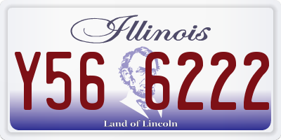 IL license plate Y566222