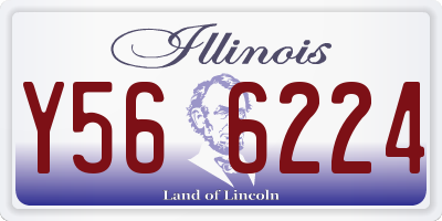 IL license plate Y566224