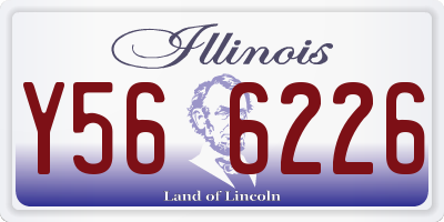 IL license plate Y566226