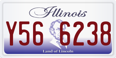 IL license plate Y566238