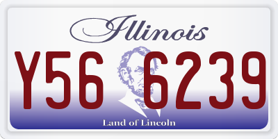 IL license plate Y566239