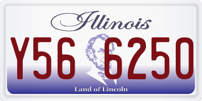IL license plate Y566250