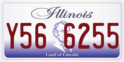 IL license plate Y566255